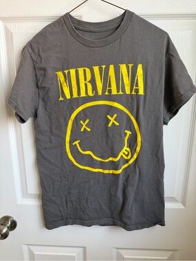 Nirvana Gray Graphic Tee